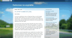 Desktop Screenshot of karkonosznawygnaniu.blogspot.com