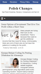 Mobile Screenshot of polishchanges.blogspot.com