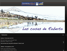 Tablet Screenshot of lascosasderoberto.blogspot.com