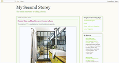 Desktop Screenshot of mysecondstorey.blogspot.com