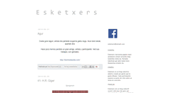 Desktop Screenshot of esketxers.blogspot.com