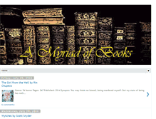 Tablet Screenshot of amyriadofbooks.blogspot.com