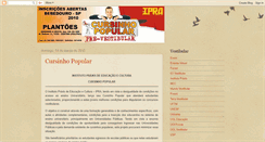 Desktop Screenshot of cursinhopopular.blogspot.com