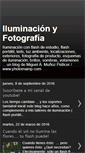 Mobile Screenshot of iluminacionyfotografia.blogspot.com