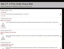 Tablet Screenshot of fireundereverybutt.blogspot.com