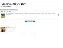 Tablet Screenshot of concursorelatobreve.blogspot.com