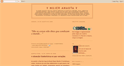 Desktop Screenshot of mujer-amauta.blogspot.com