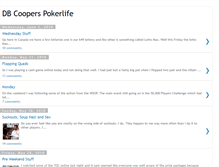 Tablet Screenshot of dbcooperspokerlife.blogspot.com