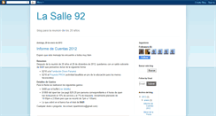 Desktop Screenshot of lasalle-92.blogspot.com