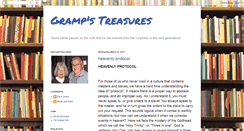 Desktop Screenshot of grampstreasures.blogspot.com