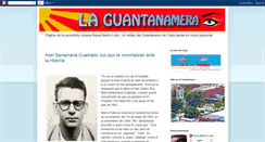 Desktop Screenshot of la-guantanamera.blogspot.com