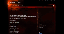 Desktop Screenshot of directoryflash.blogspot.com