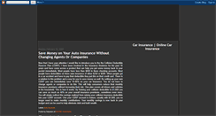 Desktop Screenshot of insuranceyourcar.blogspot.com