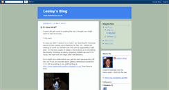 Desktop Screenshot of lesleywalton.blogspot.com