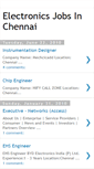 Mobile Screenshot of electronicsjobsmadras.blogspot.com