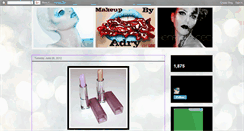 Desktop Screenshot of makeupbyadry.blogspot.com