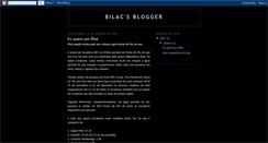 Desktop Screenshot of bilac.blogspot.com