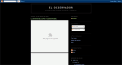 Desktop Screenshot of elocservador.blogspot.com