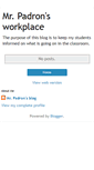 Mobile Screenshot of padron20.blogspot.com