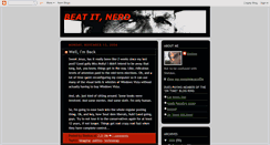 Desktop Screenshot of beatitnerd.blogspot.com