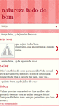 Mobile Screenshot of naturezatudodebom.blogspot.com