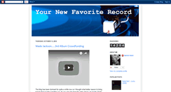 Desktop Screenshot of newfavoriterecord.blogspot.com