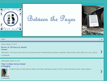 Tablet Screenshot of between-thepages.blogspot.com