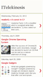 Mobile Screenshot of itelekinesis.blogspot.com