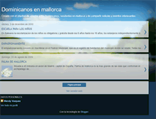 Tablet Screenshot of dominicanoenmallorca.blogspot.com