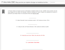 Tablet Screenshot of 1anoartecbc.blogspot.com