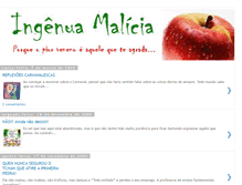 Tablet Screenshot of ingenuamalicia.blogspot.com