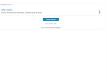 Tablet Screenshot of callejeroarcosdelasierra33.blogspot.com