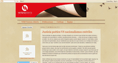 Desktop Screenshot of editorial-ventanaabierta.blogspot.com