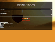 Tablet Screenshot of marsalaholidaywind.blogspot.com