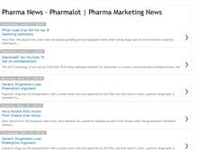 Tablet Screenshot of pharmalot.blogspot.com