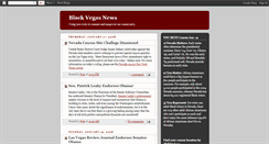 Desktop Screenshot of blackvegasnews.blogspot.com