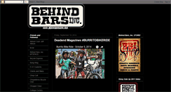 Desktop Screenshot of behindbarsinc.blogspot.com