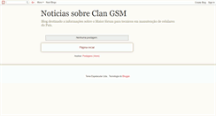 Desktop Screenshot of clangsm.blogspot.com