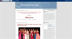 Desktop Screenshot of beingmissmaumeevalley.blogspot.com