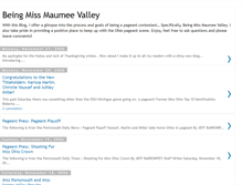 Tablet Screenshot of beingmissmaumeevalley.blogspot.com