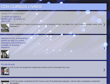 Tablet Screenshot of cdhcursoslivres.blogspot.com