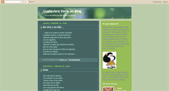 Desktop Screenshot of cualquieratieneun.blogspot.com