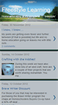 Mobile Screenshot of freestylelearning.blogspot.com