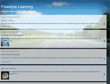 Tablet Screenshot of freestylelearning.blogspot.com