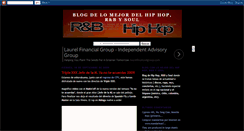 Desktop Screenshot of lomejordelhiphop.blogspot.com