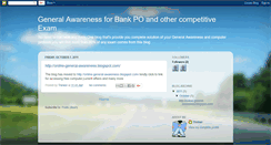 Desktop Screenshot of genralawerness.blogspot.com