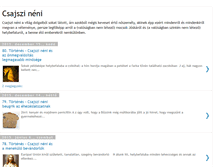 Tablet Screenshot of csajszinene.blogspot.com