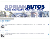 Tablet Screenshot of adrian-autos.blogspot.com