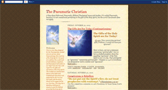 Desktop Screenshot of pneumaticchristian.blogspot.com