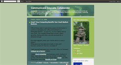 Desktop Screenshot of communicateinnovate.blogspot.com